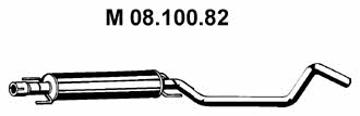 Eberspaecher 08.100.82 Central silencer 0810082