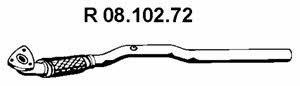 Eberspaecher 08.102.72 Exhaust pipe 0810272