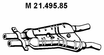 Eberspaecher 21.495.85 Central silencer 2149585