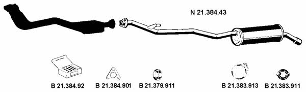 Eberspaecher 212014 Exhaust system 212014