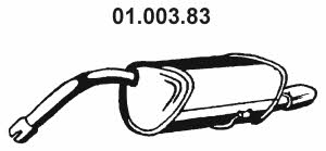 Eberspaecher 01.003.83 End Silencer 0100383