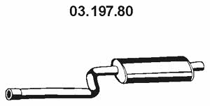 Eberspaecher 03.197.80 Central silencer 0319780