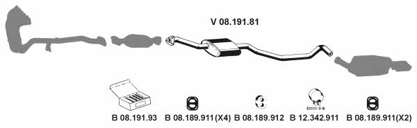  082291 Exhaust system 082291