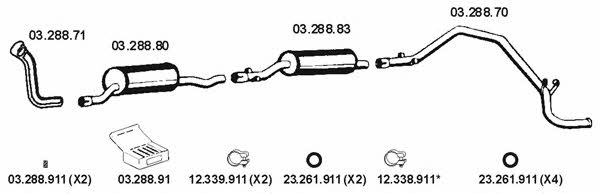  032104 Exhaust system 032104