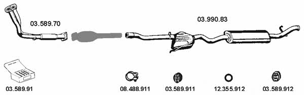  032110 Exhaust system 032110