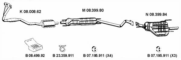 Eberspaecher 082716 Exhaust system 082716