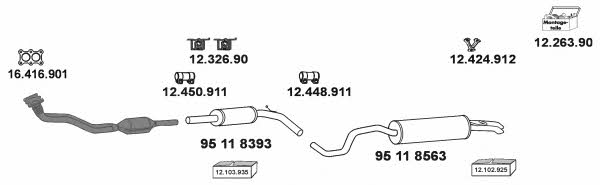  10_6003 Exhaust system 106003
