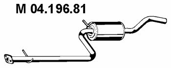 Eberspaecher 04.196.81 Central silencer 0419681