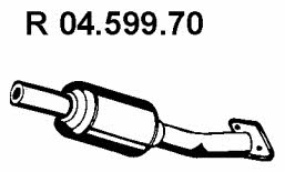 Eberspaecher 04.599.70 Exhaust pipe 0459970