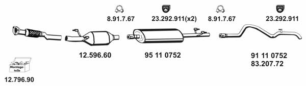  12_015_1 Exhaust system 120151