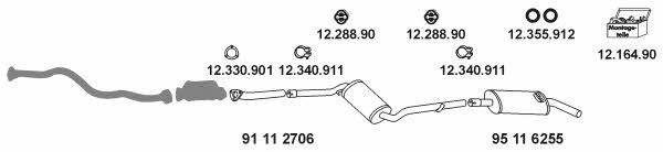  12_1065 Exhaust system 121065