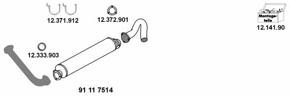  12_1182 Exhaust system 121182