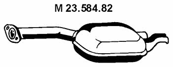 Eberspaecher 23.584.82 Central silencer 2358482