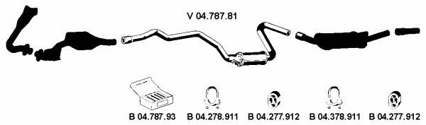  042063 Exhaust system 042063