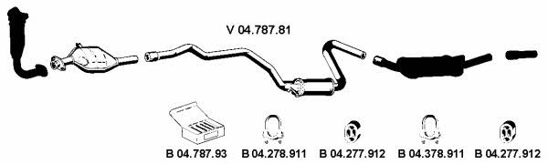  042081 Exhaust system 042081