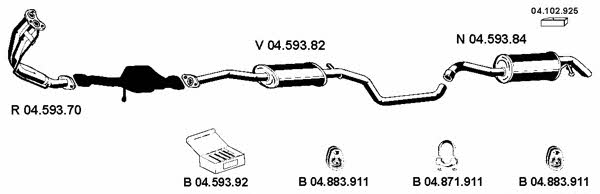  042098 Exhaust system 042098