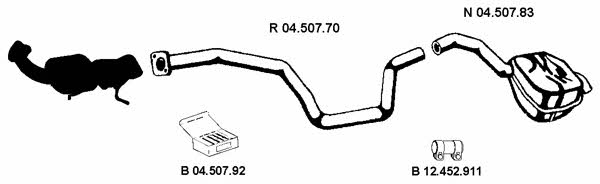  042149 Exhaust system 042149