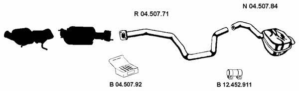  042161 Exhaust system 042161