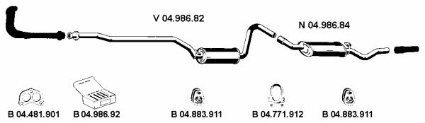  042246 Exhaust system 042246