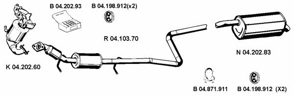  042385 Exhaust system 042385