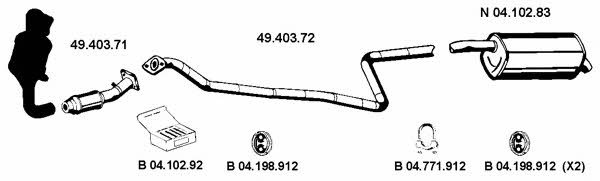 042387 Exhaust system 042387