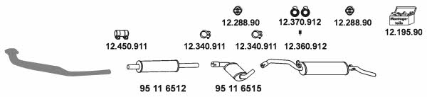 Eberspaecher 12_289 Exhaust system 12289