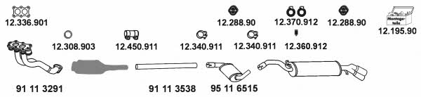  12_297 Exhaust system 12297