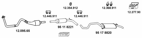  12_299 Exhaust system 12299