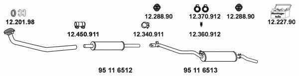  12_326 Exhaust system 12326