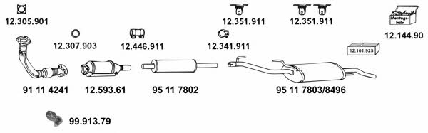  12_341 Exhaust system 12341