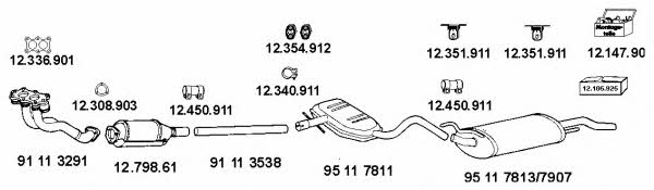  12_349 Exhaust system 12349