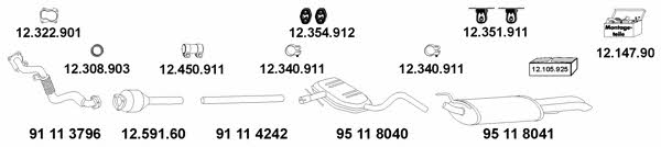  12_395 Exhaust system 12395