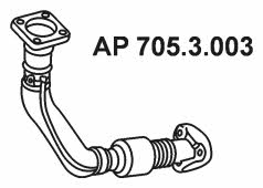 Eberspaecher 705.3.003 Exhaust pipe 7053003