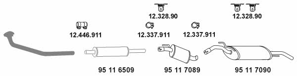  12_944 Exhaust system 12944