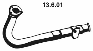 Eberspaecher 13.6.01 Exhaust pipe 13601