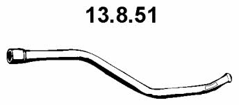 Eberspaecher 13.8.51 Exhaust pipe 13851