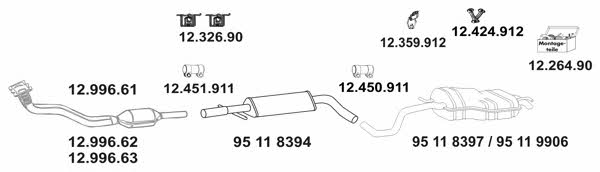  16_001 Exhaust system 16001