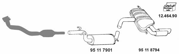 Eberspaecher 16_02 Exhaust system 1602