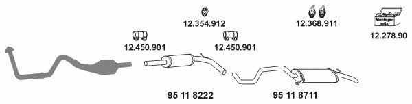 Eberspaecher 16_253 Exhaust system 16253