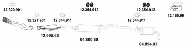  16_279 Exhaust system 16279