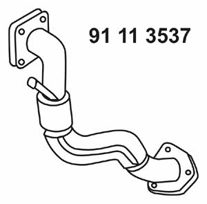 Eberspaecher 91 11 3537 Exhaust pipe 91113537