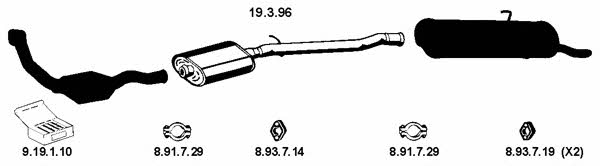 Eberspaecher 262028 Exhaust system 262028