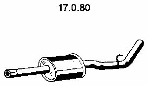 Eberspaecher 17.0.80 Resonator 17080