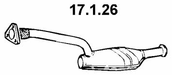 Eberspaecher 17.1.26 Catalytic Converter 17126