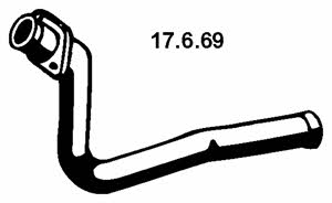 Eberspaecher 17.6.96 Exhaust pipe 17696