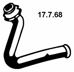 Eberspaecher 17.7.68 Exhaust pipe 17768