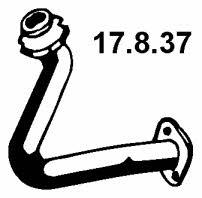 Eberspaecher 17.8.37 Exhaust pipe 17837