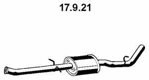 Eberspaecher 17.9.21 Central silencer 17921