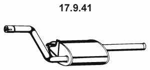 Eberspaecher 17.9.41 Central silencer 17941