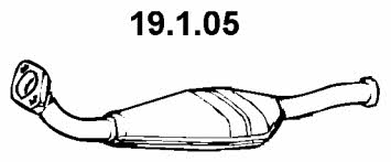 Eberspaecher 19.1.05 Catalytic Converter 19105